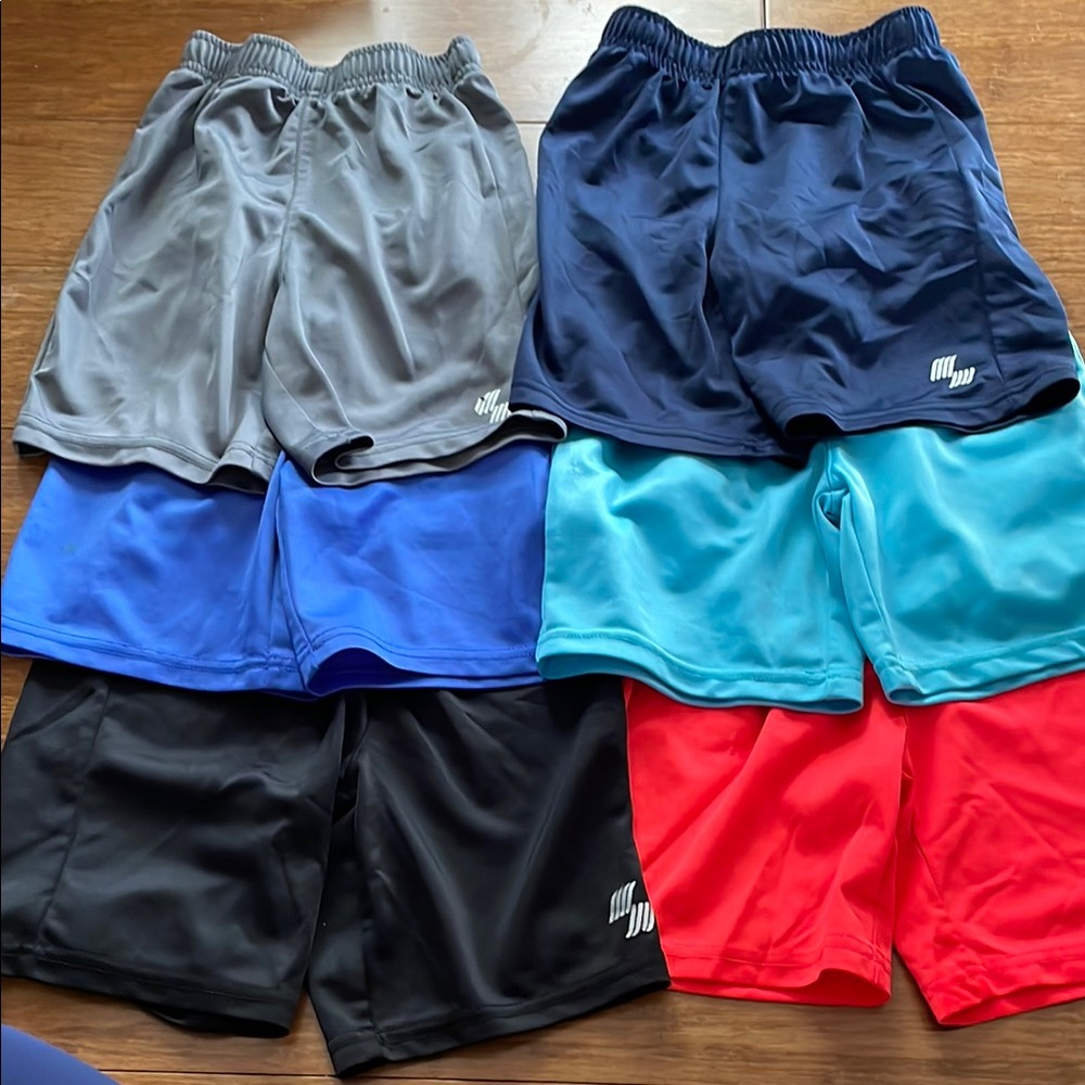 Children’s Place Athletic Shorts Set - Gray, Navy, Blue, Teal, Black, Orange